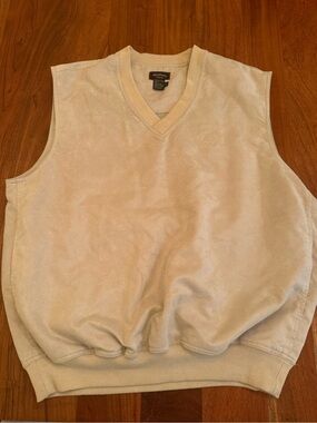 Vintage Bent Creek Golf Course Beige Vest - Monterey Club - Large